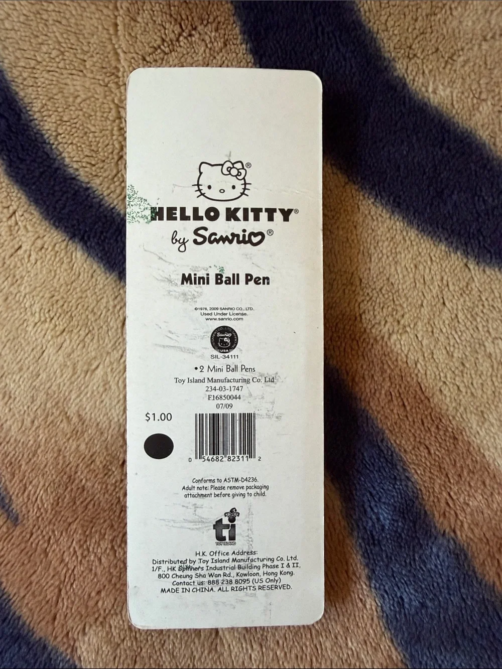 Hello Kitty Pink & Purple Stationery Gift Set